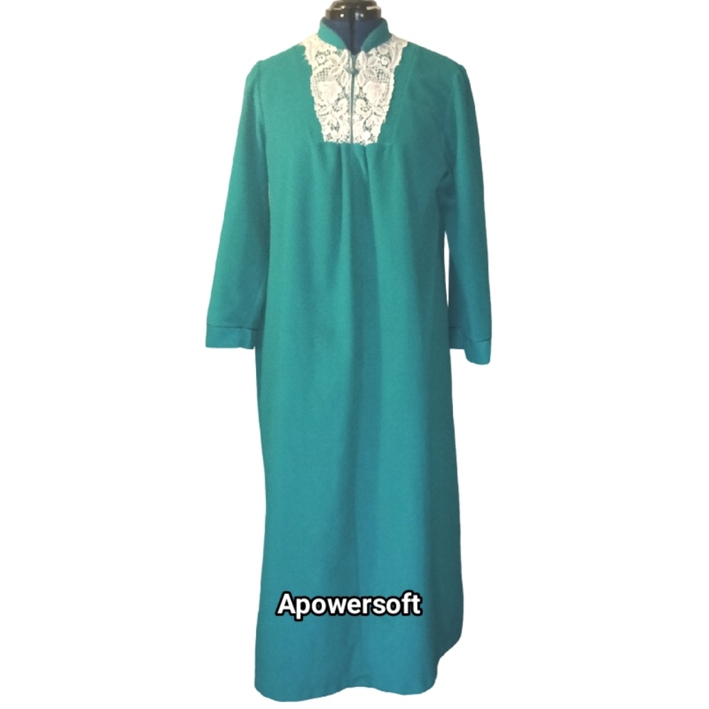 Vintage 1980s House Coat
